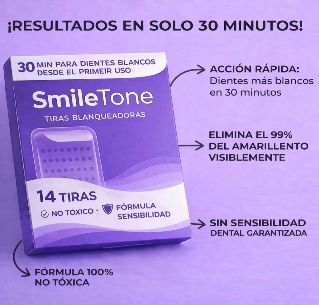SmileTone - Tiras blanqueadoras